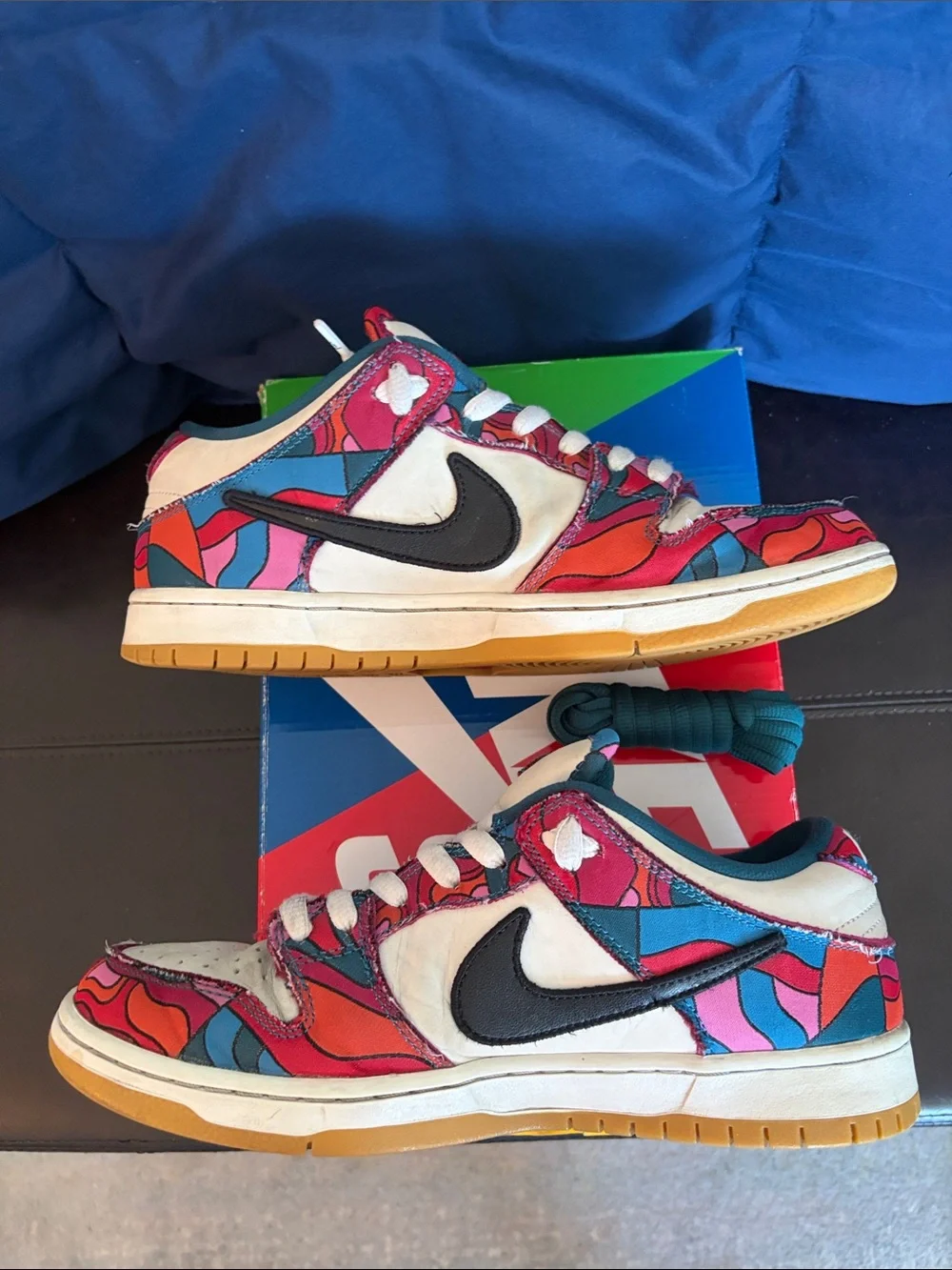 SB Dunk Low Parra Size 10
